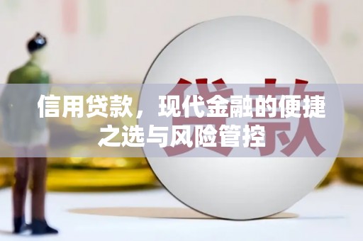 闵行信用贷款，现代金融的便捷之选与风险管控