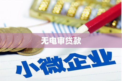 绛县无电审贷款