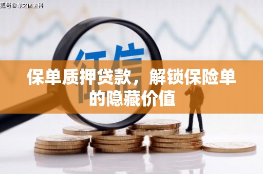 山海关保单质押贷款，解锁保险单的隐藏价值