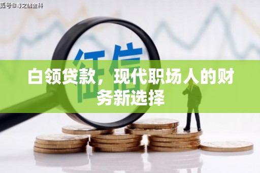沿滩白领贷款，现代职场人的财务新选择