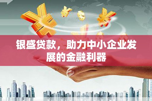 青神银盛贷款，助力中小企业发展的金融利器