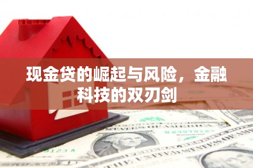 晋宁现金贷的崛起与风险，金融科技的双刃剑