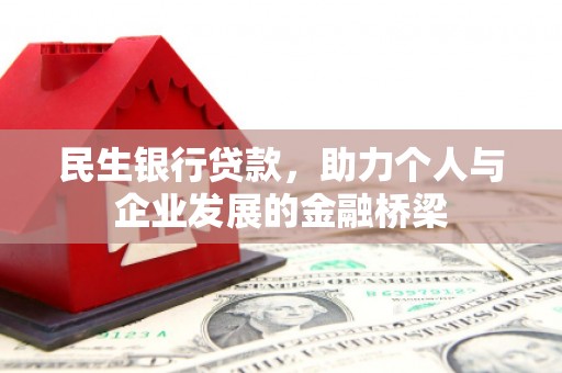 黄陂民生银行贷款，助力个人与企业发展的金融桥梁