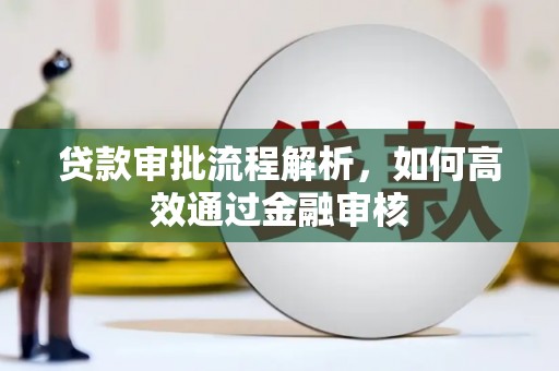 湖北贷款审批流程解析，如何高效通过金融审核
