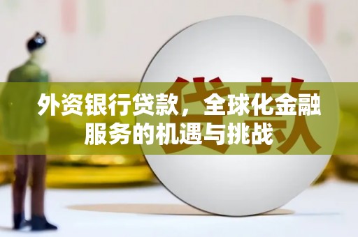 峰峰矿区外资银行贷款，全球化金融服务的机遇与挑战