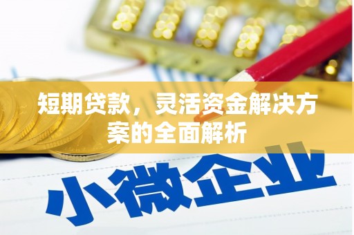 涉县短期贷款，灵活资金解决方案的全面解析