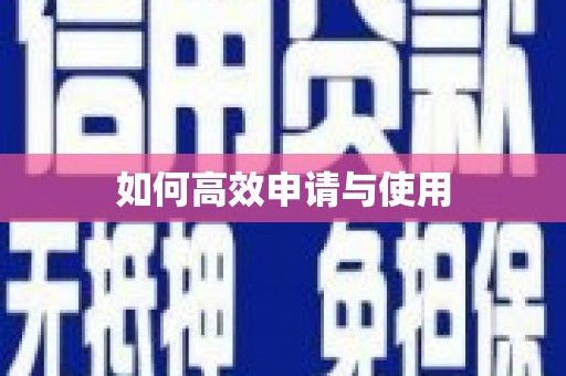 民雄如何高效申请与使用